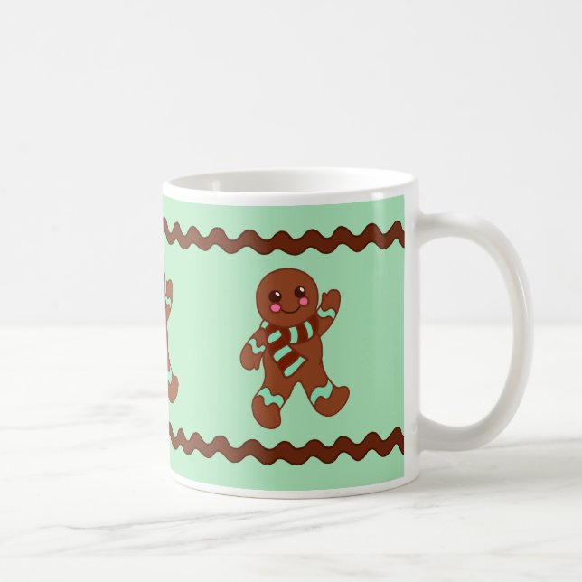 Mug Musique de pain d'épices de menthe (Droite)