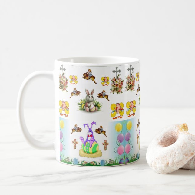 Mug Musique de Pâques (Avec donut)