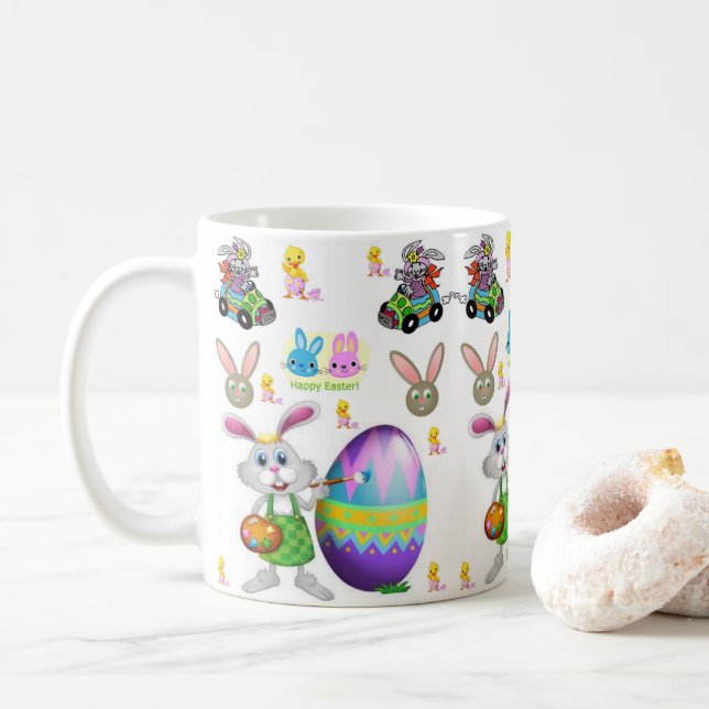 Mug Musique de Pâques (Avec donut)