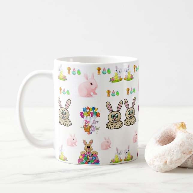 Mug Musique de Pâques (Avec donut)