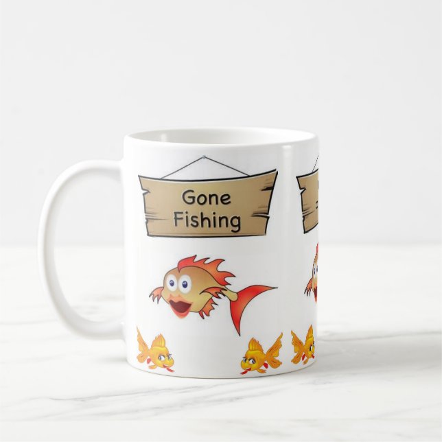 Mug Musique de pêche (Gauche)