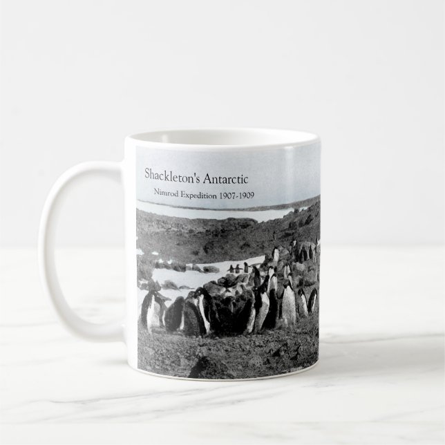 Mug Musique de phonographe de Nimrod de Shackleton (Gauche)