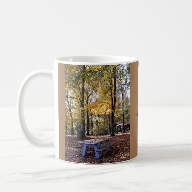 Mug Musique de pique-nique d'automne (Gauche)