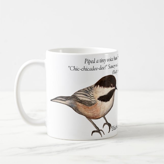 Mug Musique de poésie de poulet (Gauche)
