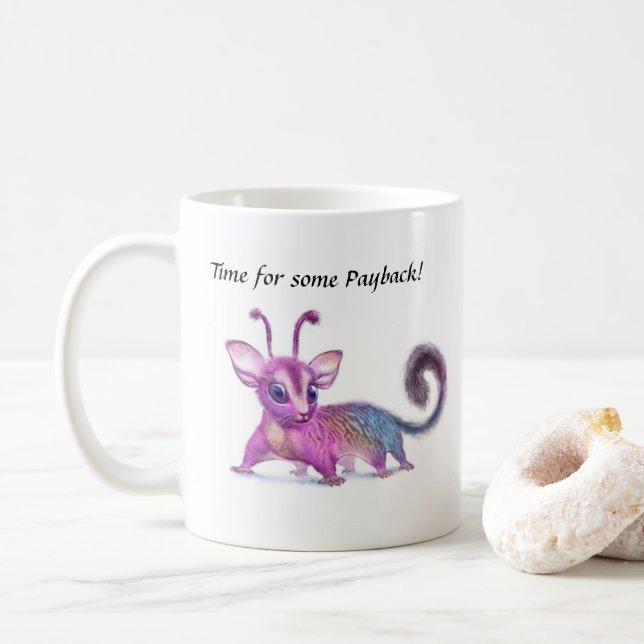 Mug Musique de récupération (Avec donut)
