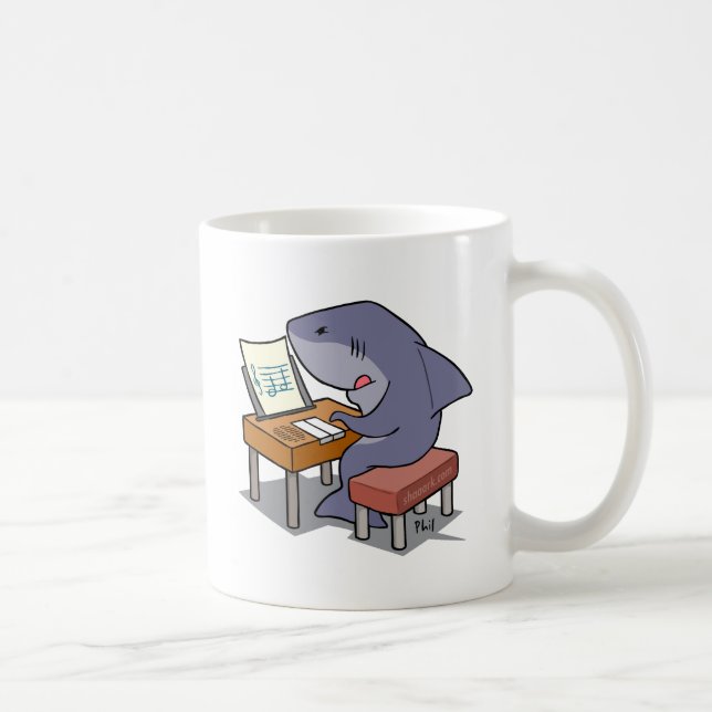 Mug Musique de requin (Droite)