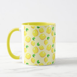 Mug Musique de Ringer jaune citron