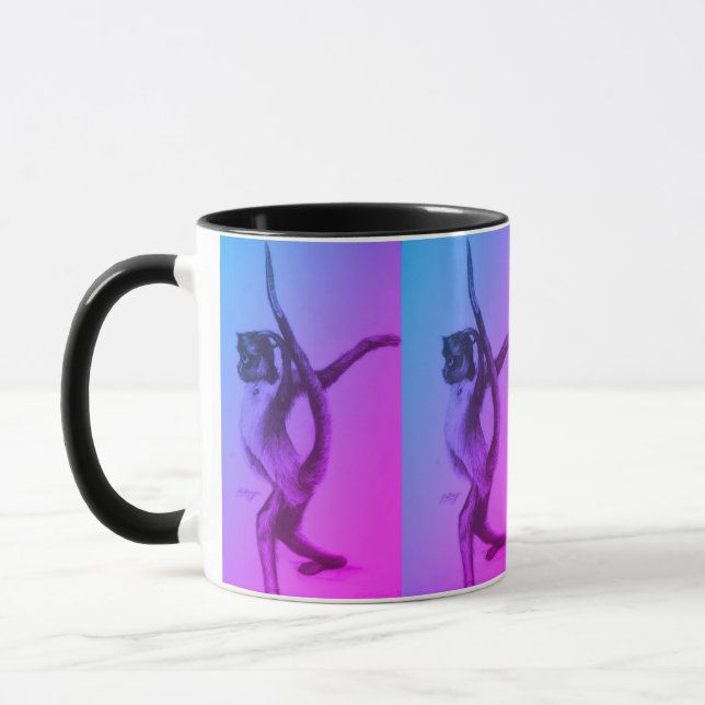 Mug Musique de singe araignée (Gauche)