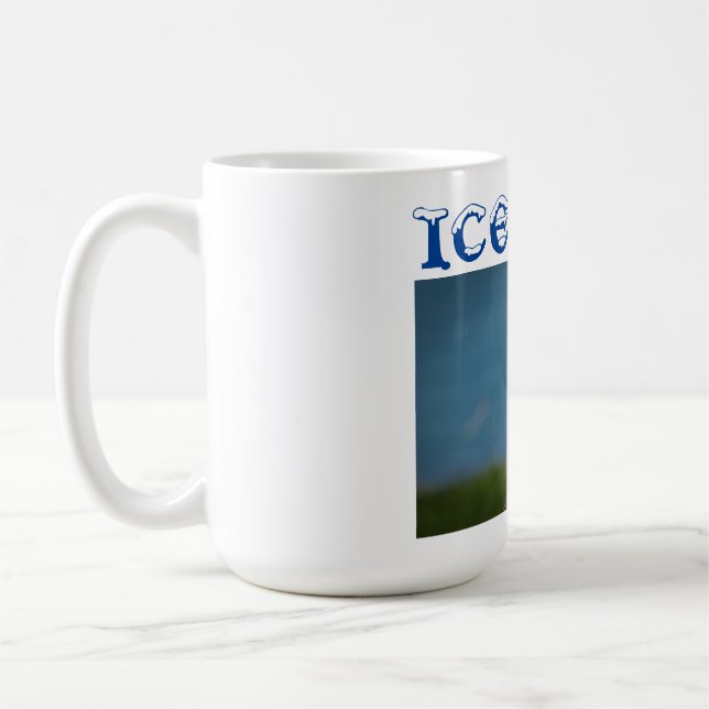 Mug Musique de souvenirs de Puffin Islande (Gauche)