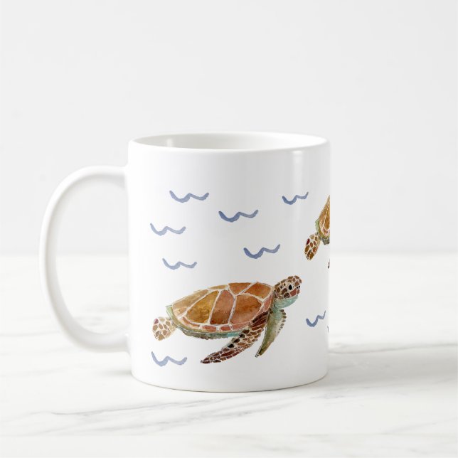Mug Musique de tortue de mer (Gauche)