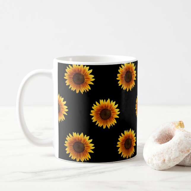 Mug Musique de tournesol (Avec donut)