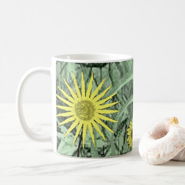 Mug Musique de tournesol (Avec donut)