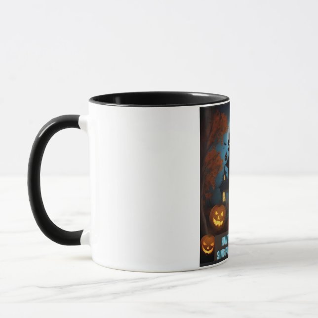 Mug Musique de vibes d'Halloween (Gauche)