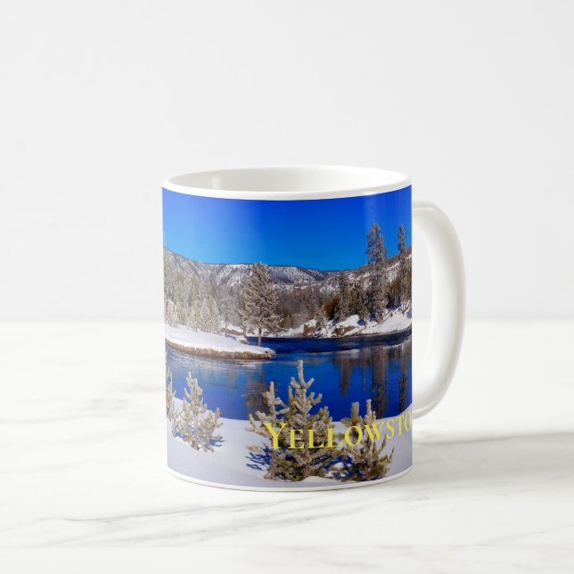 Mug Musique de Yellowstone (Devant droit)