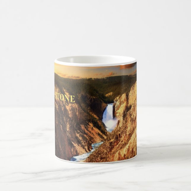 Mug Musique de Yellowstone Falls (Centre)