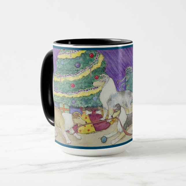 Mug Musique des colons de Noël (Devant gauche)