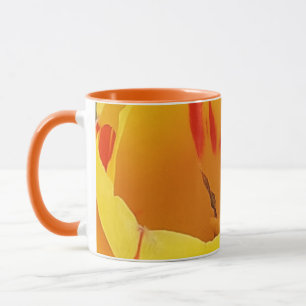 Mug Musique des Tulipes du printemps jaune