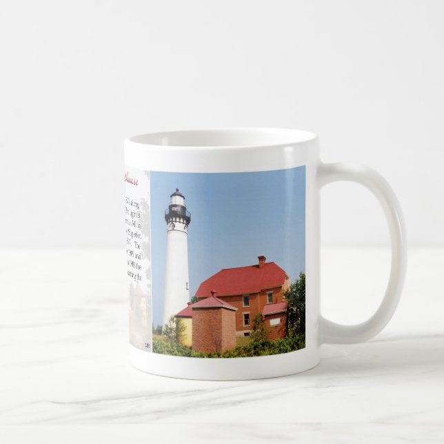 Mug Musique d'histoire du phare Au Sable (Droite)