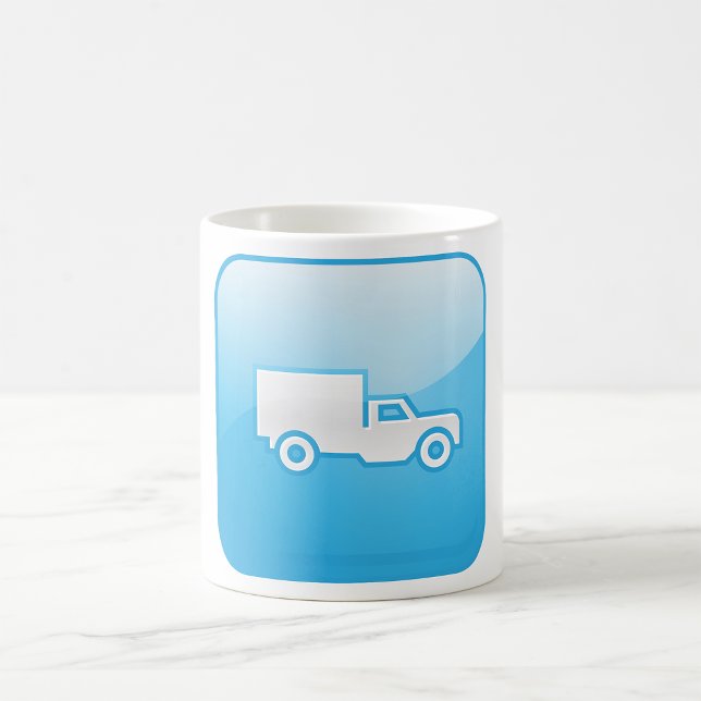 Mug Musique d'icône de camion (Créateur téléchargé)