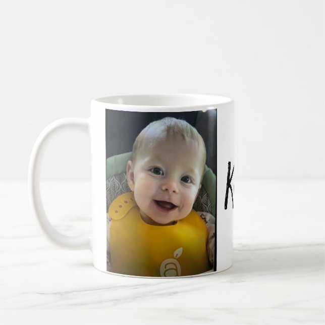 Mug Musique d'image personnalisée (Gauche)