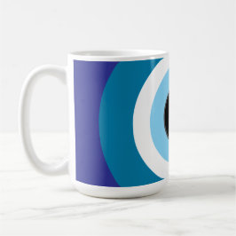 Mug Musique d'oeil bleu moderne