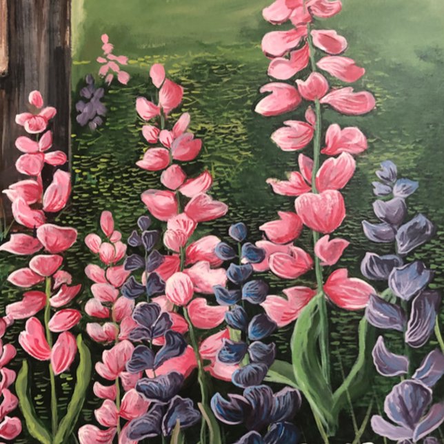 Mug Musique d'oeuvre originale fleur sauvage (Wild Flowers on the side of the Road. Make for a wonderous Painting,)