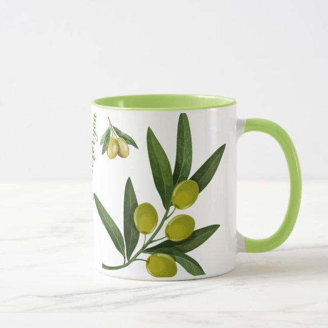 Mug Musique d'olivier mignonne (Droite)