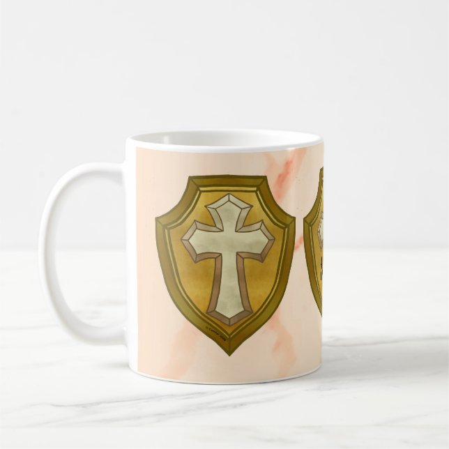 Mug Musique du bouclier chrétien (Gauche)