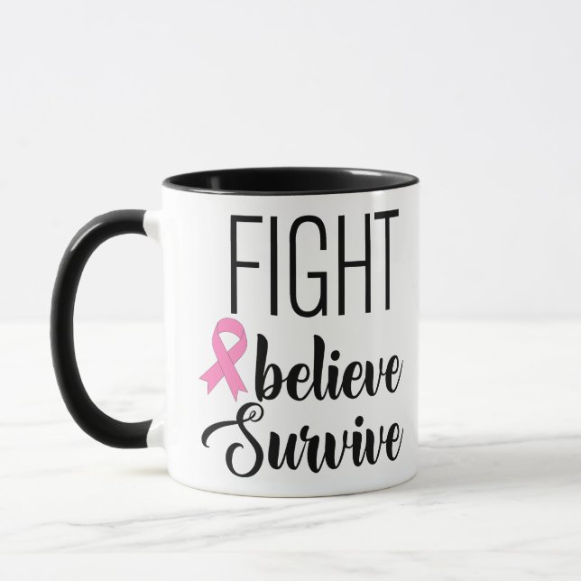 Mug Musique du cancer du sein (Gauche)