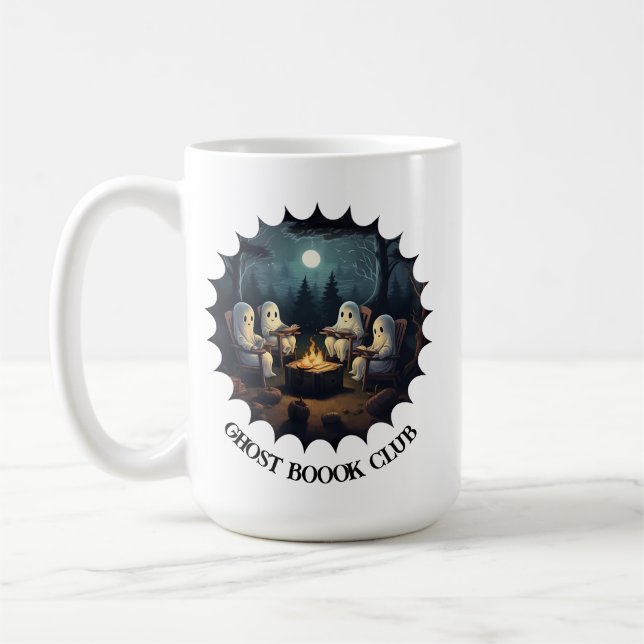Mug Musique du club de livres-fantômes (Gauche)