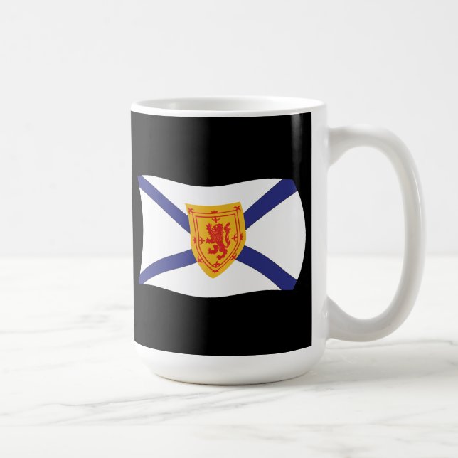 Mug Musique du drapeau de la Nouvelle-Écosse (Droite)