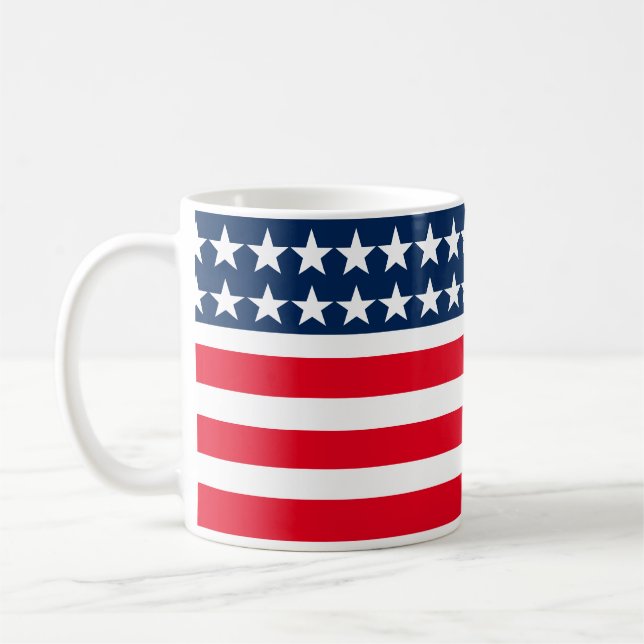 Mug Musique du drapeau patriotique (Gauche)