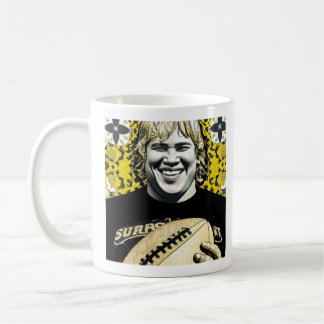 Mug Musique du joueur de rugby