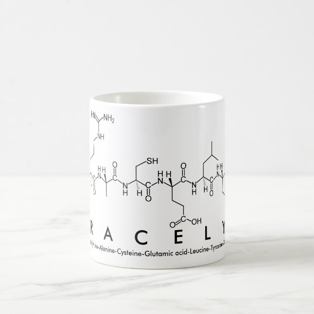 Mug Musique du nom du peptide Gracelyn (Centre)