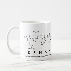 Mug Musique du nom du peptide Rehan