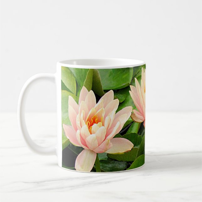 Mug Musique du Quatuor Nénuphar rose (Gauche)