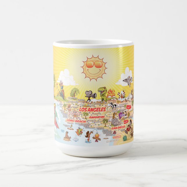 Mug Musique du sud de la Californie (Centre)