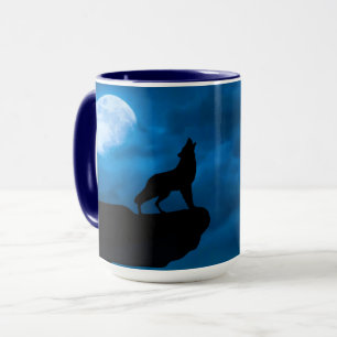 Mug Musique en céramique Wolfe de nuit