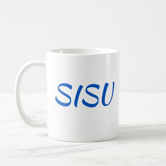 Mug Musique finlandaise de café SISU (Gauche)