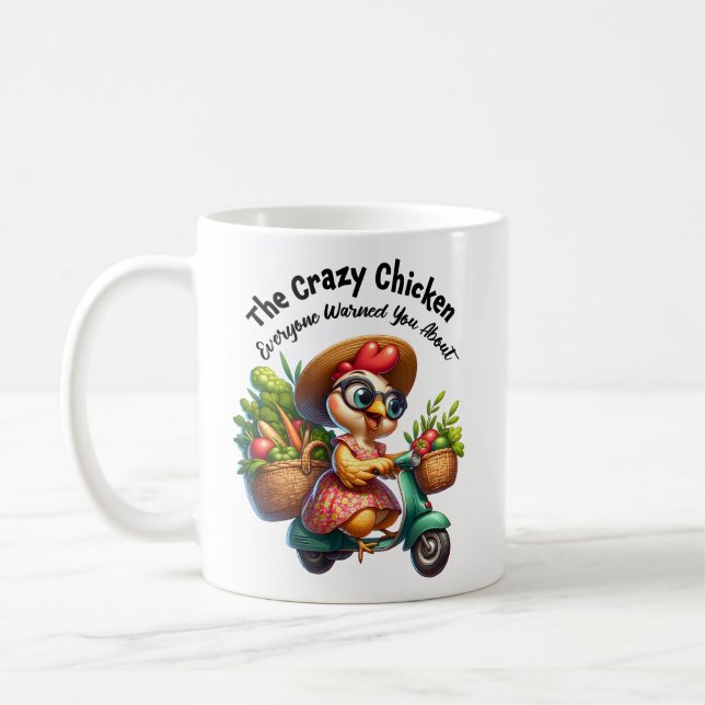 Mug Musique folle de poulet (Gauche)