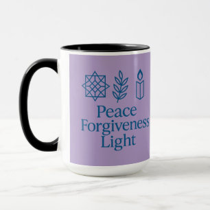 Mug Musique légère pour la paix Coupe Spirituelle de