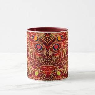 Mug Musique Masque de la bête de cacao