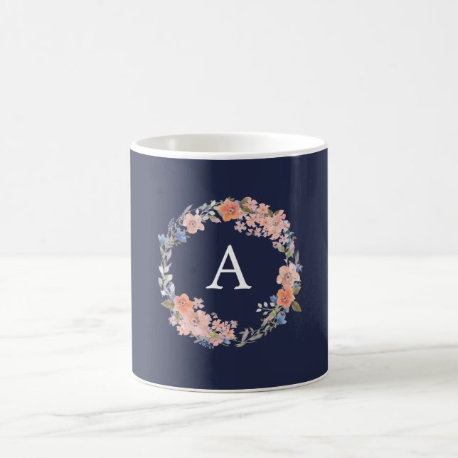 Mug Musique Monogramme de la marine et de la pêche de  (Centre)
