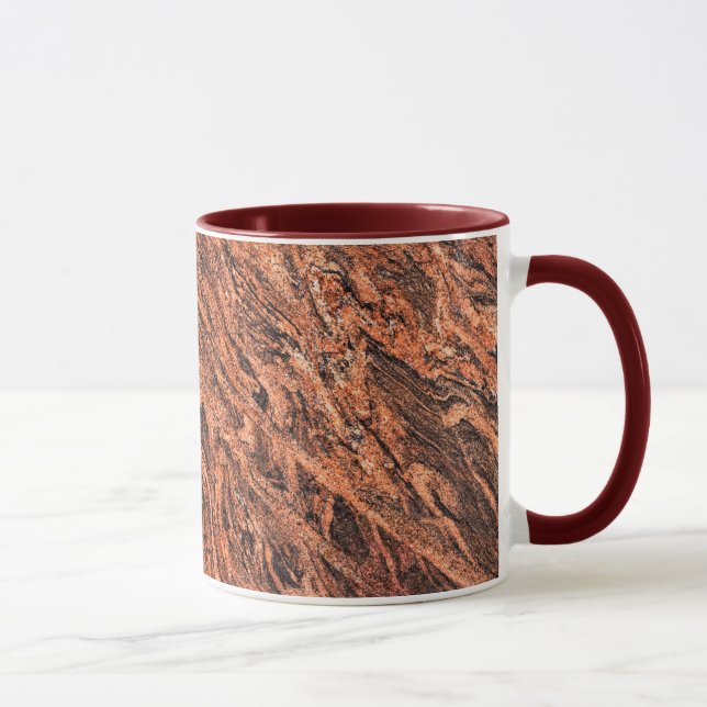 Mug Musique Motif en pierre de granite (Droite)