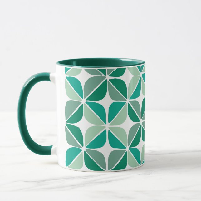 Mug Musique Motif verte (Gauche)