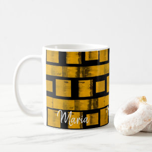 Mug Musique noire jaune