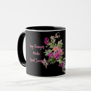 Mug Musique noire motivationnelle