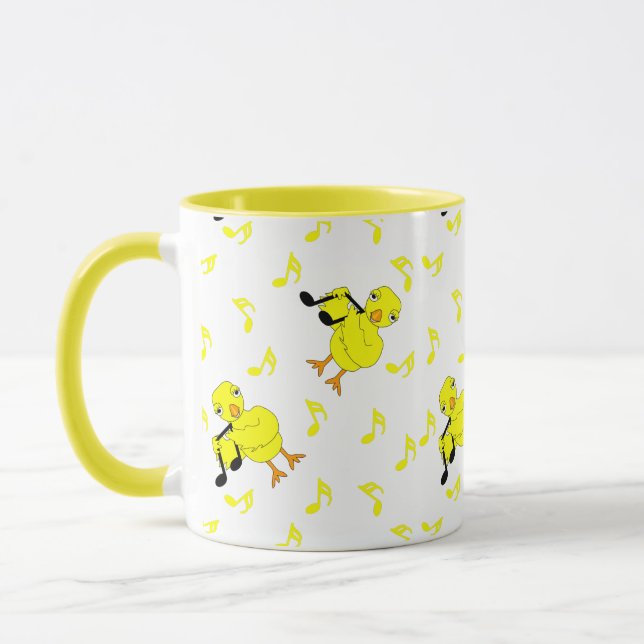 Mug Musique Note Motif (Gauche)