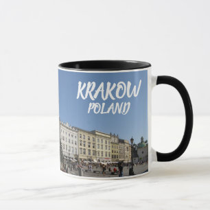 Mug Musique panoramique de Cracovie en Pologne