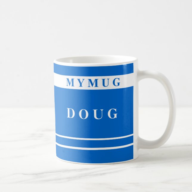 Mug Musique personnalisée (Droite)